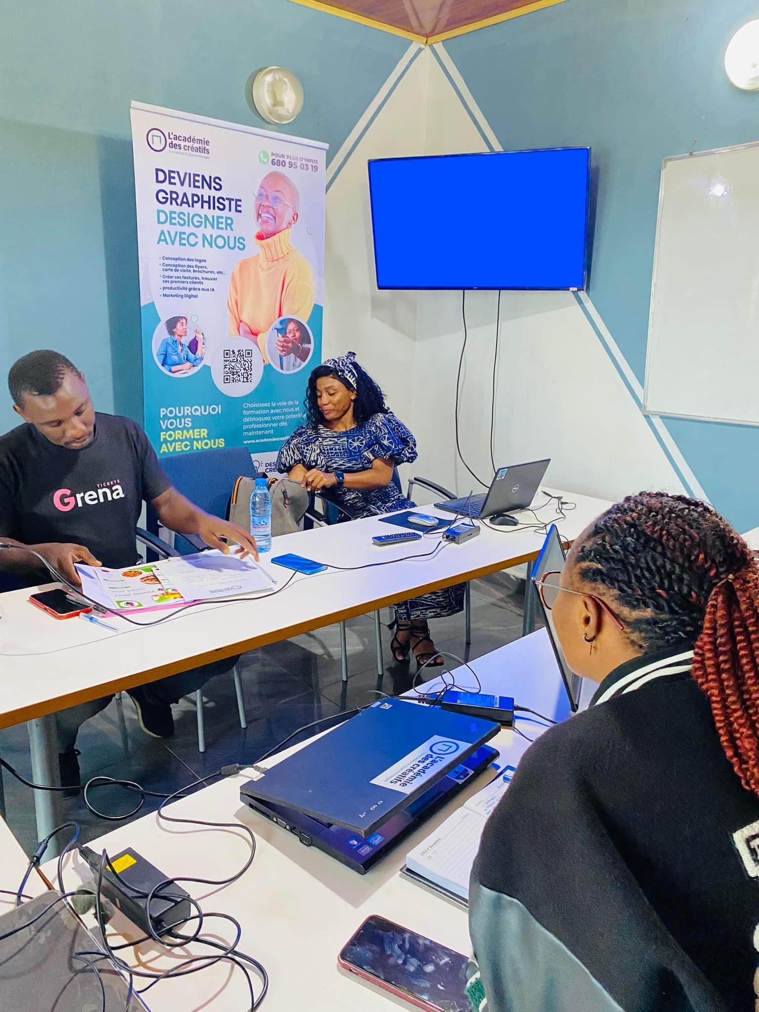 locaux de l'academie des créatifs